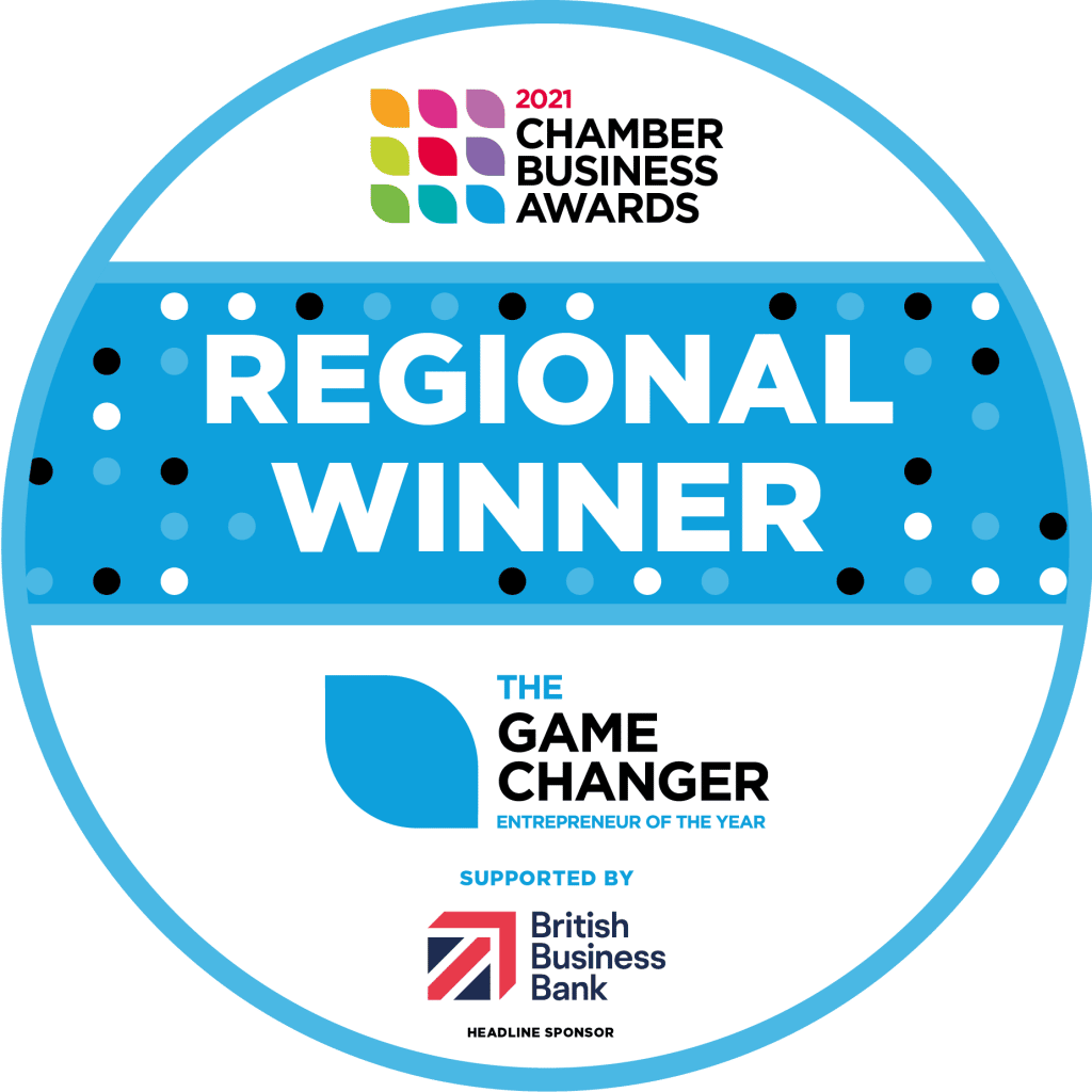 Game Changer winner at the NI Chamber Awards